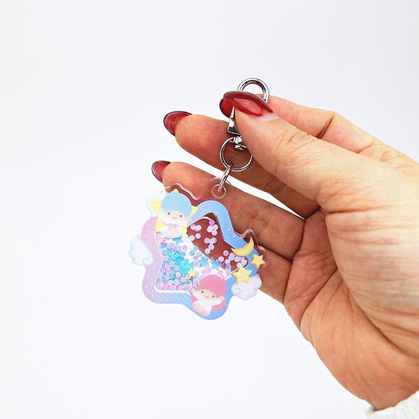 サンリオ リトルツインスターズ キキララ スターシェイカーキーホルダー Sanrio 商品画像4：キャラグッズPERFECT WORLD TOKYO