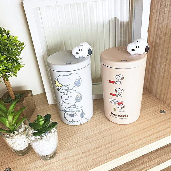 スヌーピー マスコット付きスリム加湿器 (ブラウン) SNOOPY 商品画像10:キャラグッズPERFECT WORLD TOKYO