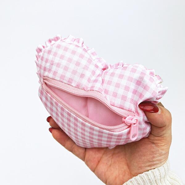 サンリオ マロンクリーム サンリオキャラクターズ ハートクッションポーチ Sanrio 商品画像4：キャラグッズPERFECT WORLD TOKYO