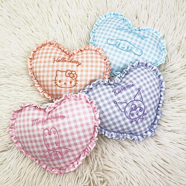 サンリオ マロンクリーム サンリオキャラクターズ ハートクッションポーチ Sanrio 商品画像6：キャラグッズPERFECT WORLD TOKYO