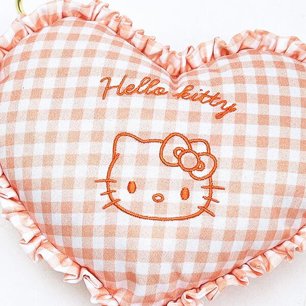 サンリオ ハローキティ サンリオキャラクターズ ハートクッションポーチ Sanrio 商品画像2：キャラグッズPERFECT WORLD TOKYO