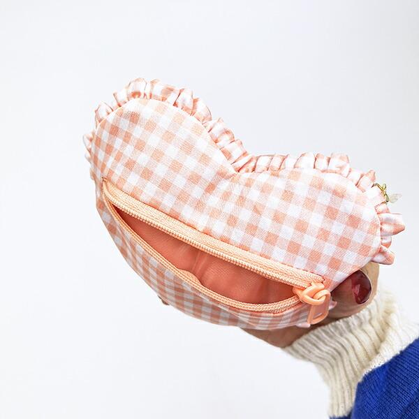 サンリオ ハローキティ サンリオキャラクターズ ハートクッションポーチ Sanrio 商品画像4：キャラグッズPERFECT WORLD TOKYO