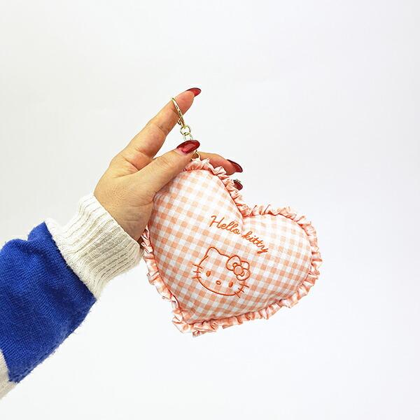 サンリオ ハローキティ サンリオキャラクターズ ハートクッションポーチ Sanrio 商品画像5：キャラグッズPERFECT WORLD TOKYO