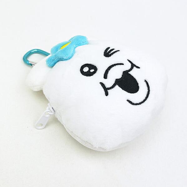 んぽちゃむ カラビナ付きぬいぐるみファスナーマスコット 商品画像2：キャラグッズPERFECT WORLD TOKYO