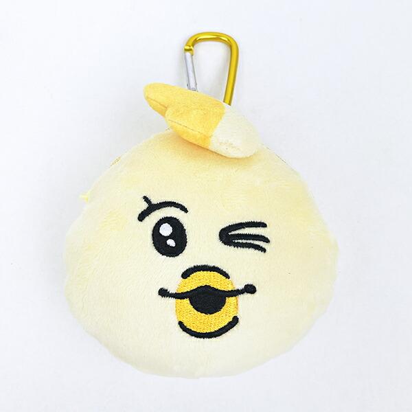んぽちゃむ きみまろ カラビナ付きぬいぐるみファスナーマスコット