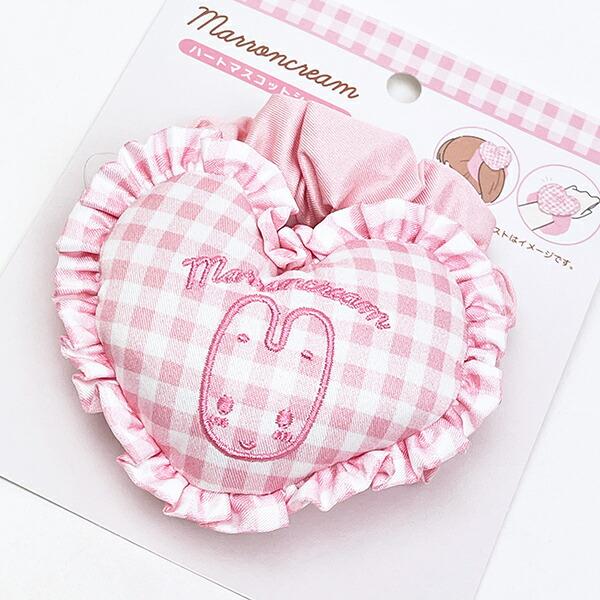 サンリオ マロンクリーム ハートマスコットシュシュ Sanrio 商品画像2：キャラグッズPERFECT WORLD TOKYO