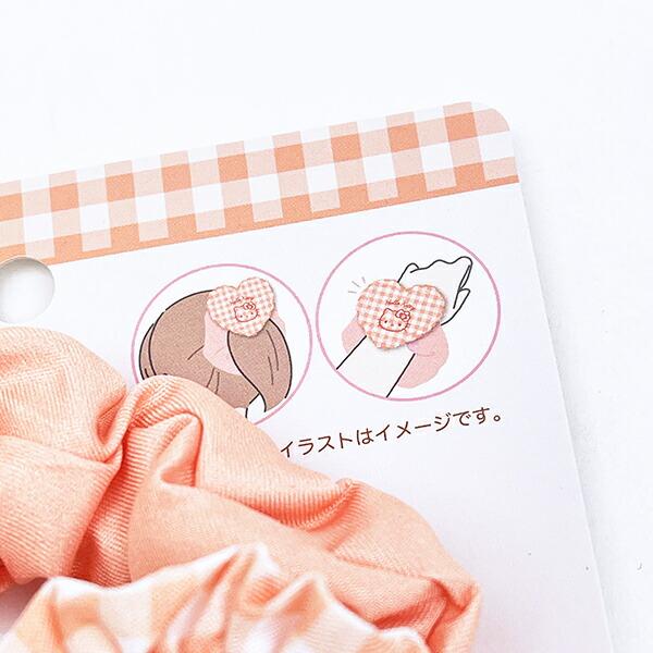 サンリオ ハローキティ ハートマスコットシュシュ Sanrio 商品画像3：キャラグッズPERFECT WORLD TOKYO