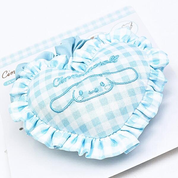 サンリオ シナモロール ハートマスコットシュシュ シナモン Sanrio 商品画像2：キャラグッズPERFECT WORLD TOKYO