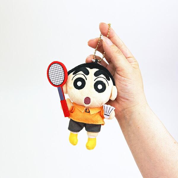 クレヨンしんちゃん バトミントン部 部活マスコット キーホルダー 商品画像4：キャラグッズPERFECT WORLD TOKYO