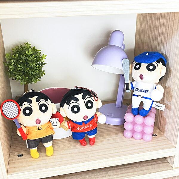 クレヨンしんちゃん バトミントン部 部活マスコット キーホルダー 商品画像5：キャラグッズPERFECT WORLD TOKYO