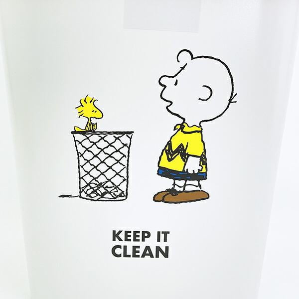 スヌーピー ストックスストッパー付きダストボックス (KEEPIT) SNOOPY 商品画像3：キャラグッズPERFECT WORLD TOKYO