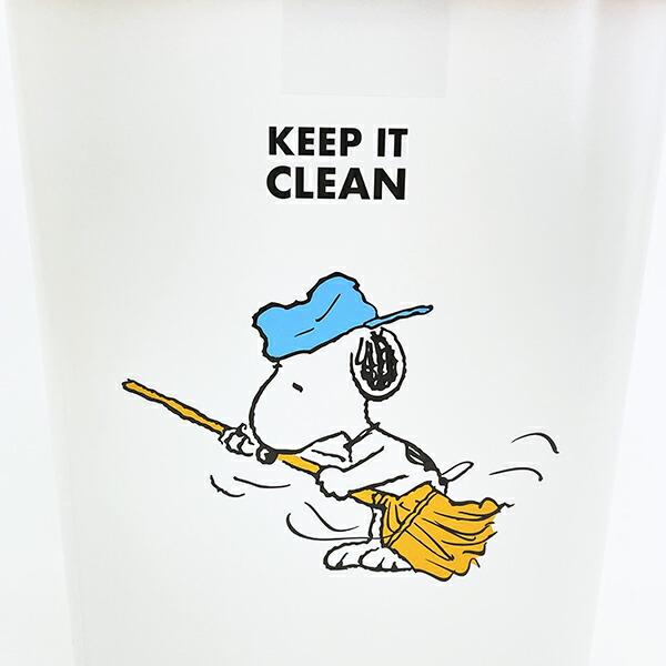スヌーピー ストックスストッパー付きダストボックス (KEEPIT) SNOOPY 商品画像5：キャラグッズPERFECT WORLD TOKYO