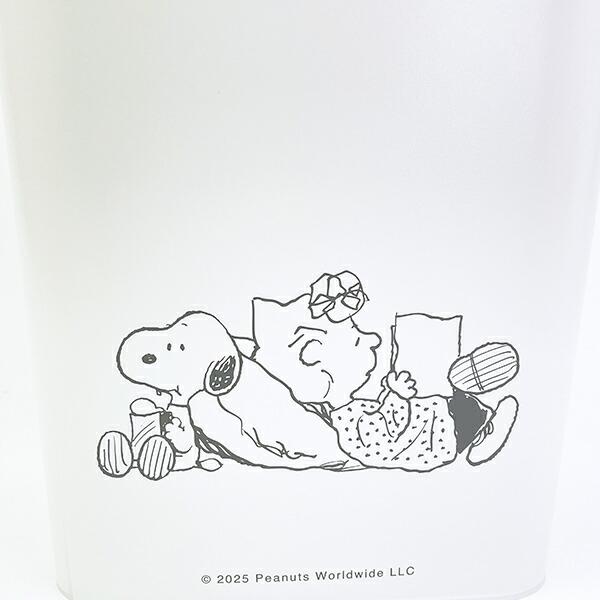 スヌーピー ストックスストッパー付きダストボックス (with) SNOOPY 商品画像5：キャラグッズPERFECT WORLD TOKYO