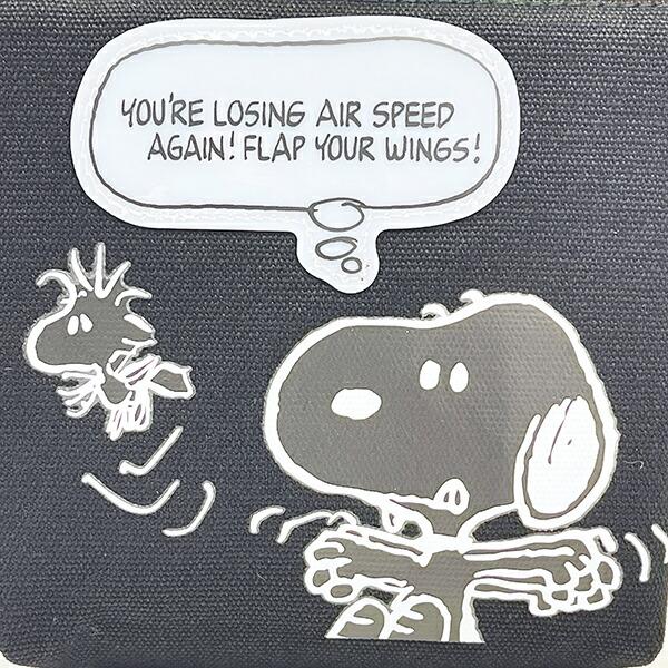 スヌーピー コミックスタイルマルチケース (ブラック) SNOOPY 商品画像2：キャラグッズPERFECT WORLD TOKYO