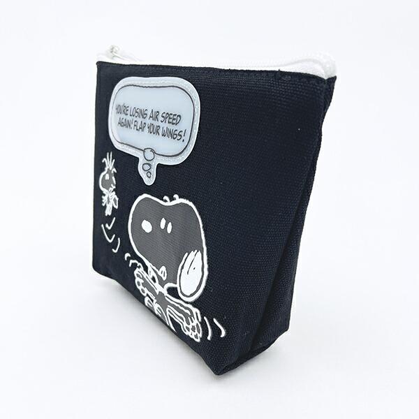 スヌーピー コミックスタイルマルチケース (ブラック) SNOOPY 商品画像3：キャラグッズPERFECT WORLD TOKYO