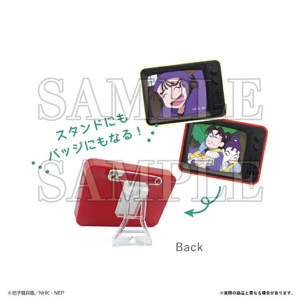 忍たま乱太郎 トレーディングディＴＶ型スタンドバッジＶol.2 全12種 コンプリートBOX 日本製 商品画像2：キャラグッズPERFECT WORLD TOKYO