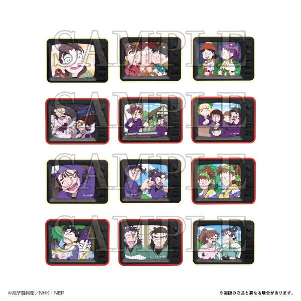 忍たま乱太郎 トレーディングディＴＶ型スタンドバッジＶol.2 全12種 コンプリートBOX 日本製 商品画像3：キャラグッズPERFECT WORLD TOKYO