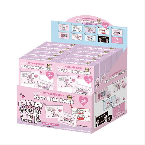 エスターバニー (Esther Bunny) シークレットフラットミニポーチ 全10種 コン･･･