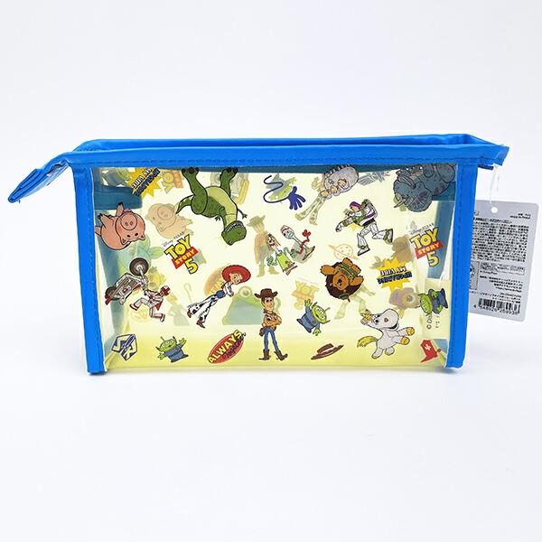 ディズニー トイストーリー5 フチイロボリュームポーチ 総柄 Disney 商品画像3：キャラグッズPERFECT WORLD TOKYO