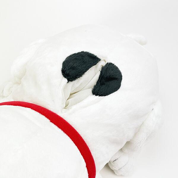 スヌーピー 這い型ティッシュカバー黒 SNOOPY 商品画像4：キャラグッズPERFECT WORLD TOKYO