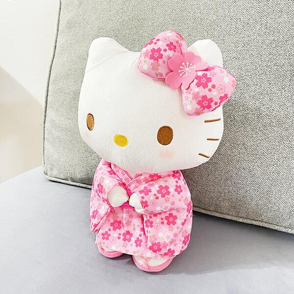 サンリオ ハローキティ 桜着物 ぬいぐるみ(M) Sanrio 商品画像5：キャラグッズPERFECT WORLD TOKYO