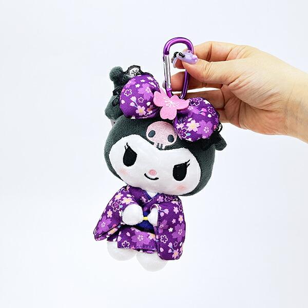 サンリオ クロミ ぬいぐるみエコバッグ 桜着物 Sanrio 商品画像4：キャラグッズPERFECT WORLD TOKYO