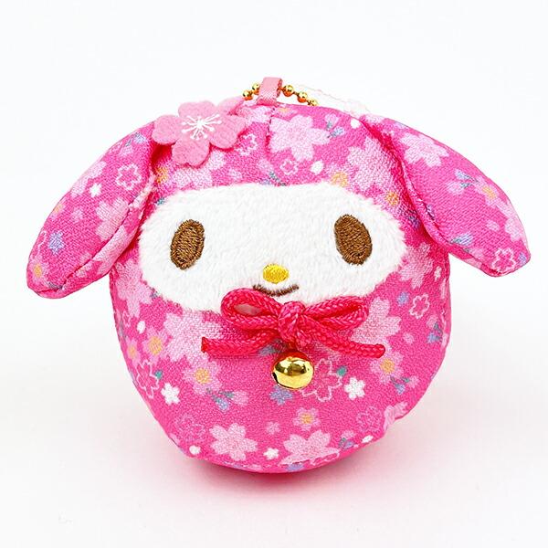 サンリオ マイメロディ 桜だるま マスコット ぬいぐるみ