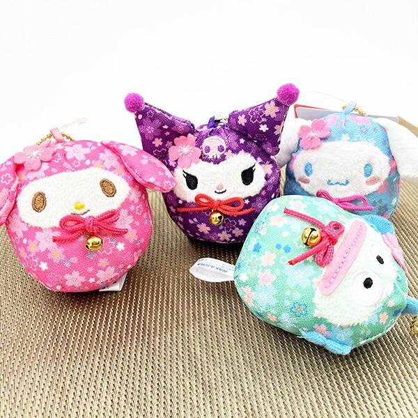 サンリオ ハンギョドン 桜だるま マスコット ぬいぐるみ 商品画像5：キャラグッズPERFECT WORLD TOKYO