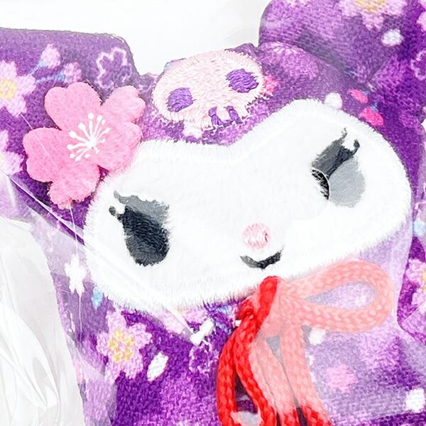 サンリオ クロミ 桜だるま マグネット パープル マスコット 商品画像2：キャラグッズPERFECT WORLD TOKYO