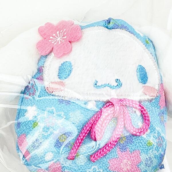 サンリオ シナモロール 桜だるま マグネット ブルー マスコット 商品画像2：キャラグッズPERFECT WORLD TOKYO