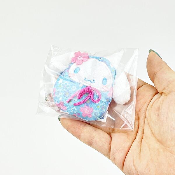 サンリオ シナモロール 桜だるま マグネット ブルー マスコット 商品画像3：キャラグッズPERFECT WORLD TOKYO