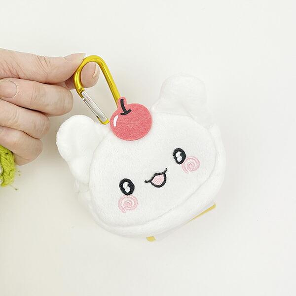 サンリオ はなまるおばけ カラビナミニポーチ Sanrio 商品画像4：キャラグッズPERFECT WORLD TOKYO