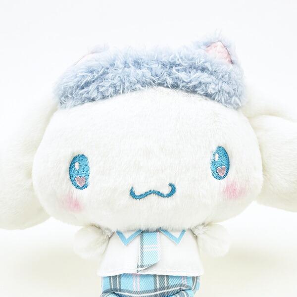 サンリオ シナモロール 推し活アニマル学園 マスコット ぬいぐるみ 商品画像2：キャラグッズPERFECT WORLD TOKYO