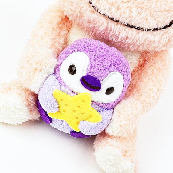 かえるのピクルス 海のおともだち ペア ぬいぐるみ S ピンク マスコット 人形 商品画像2：キャラグッズPERFECT WORLD TOKYO