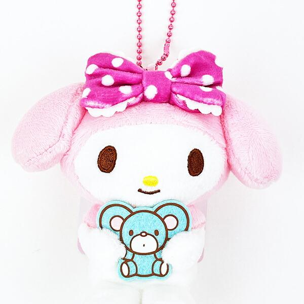サンリオ マスコットコレクション マイメロディ ドットリボン ぬいぐるみ 平成レトロ 商品画像2：キャラグッズPERFECT WORLD TOKYO