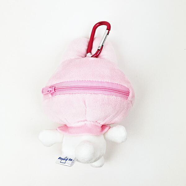 サンリオ マイメロディ ぬいぐるみエコバッグ スタンダード バッグ マスコット カラビナ付 商品画像7：キャラグッズPERFECT WORLD TOKYO