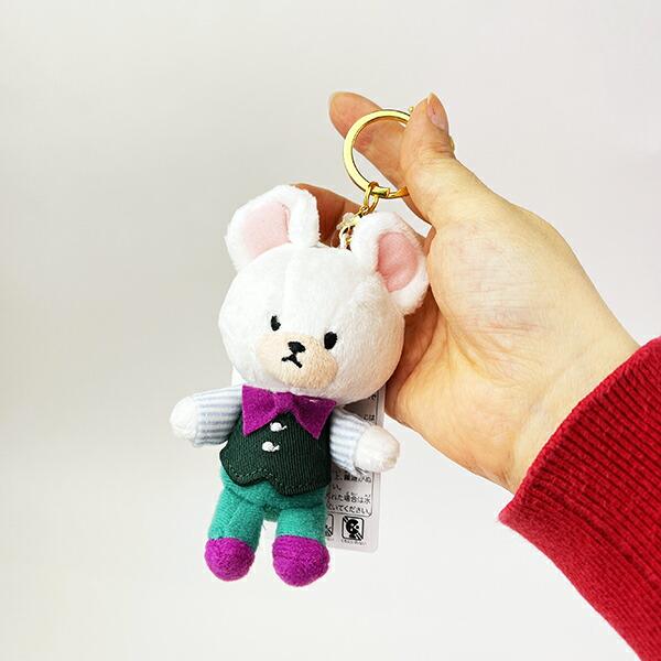 くまのがっこう プレゼントフォーミー デイビッド チャームマスコット ぬいぐるみ グリーン 商品画像5：キャラグッズPERFECT WORLD TOKYO
