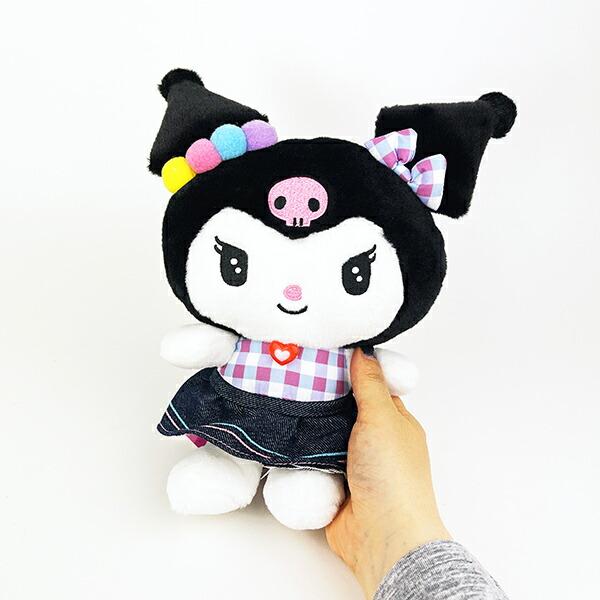 サンリオ クロミ ギンガムデニム ぬいぐるみ(S) Sanrio 商品画像5：キャラグッズPERFECT WORLD TOKYO