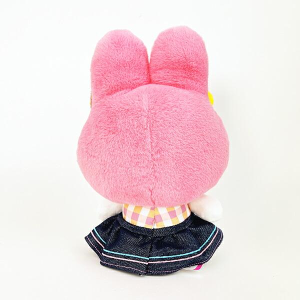 サンリオ マイメロディ ギンガムデニム ぬいぐるみ(S) Sanrio 商品画像4：キャラグッズPERFECT WORLD TOKYO