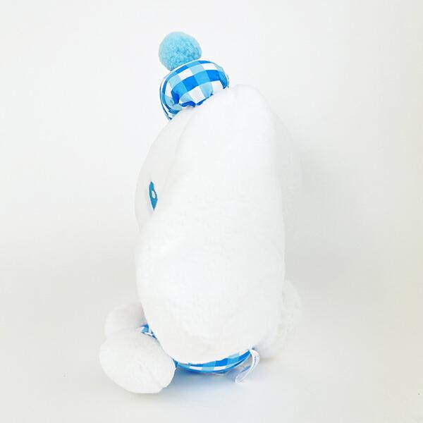 サンリオ シナモロール ギンガムデニム ぬいぐるみ(S) シナモン Sanrio 商品画像3：キャラグッズPERFECT WORLD TOKYO