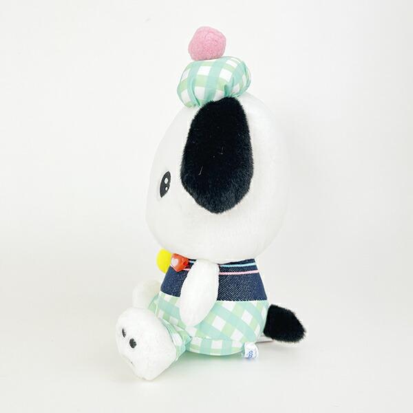 サンリオ ポチャッコ ギンガムデニム ぬいぐるみ(S) Sanrio 商品画像3：キャラグッズPERFECT WORLD TOKYO