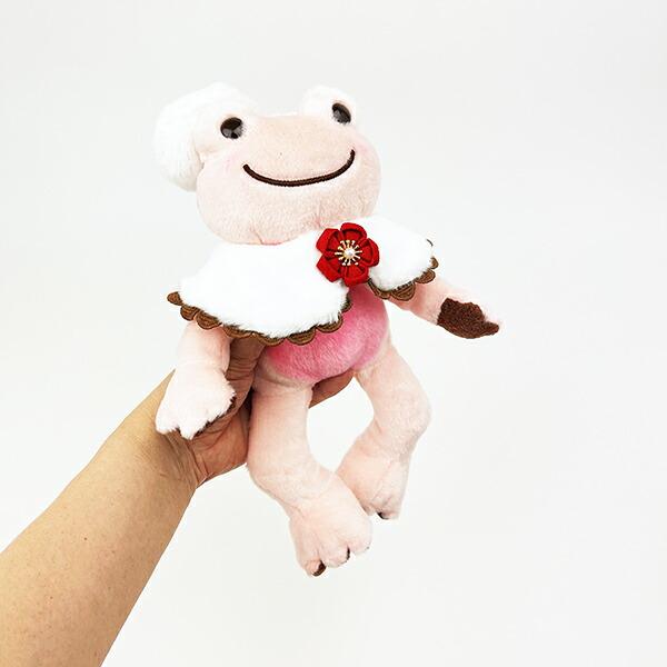 かえるのピクルス レトロカフェ いちご大福 ビーンドール ぬいぐるみ 商品画像6：キャラグッズPERFECT WORLD TOKYO
