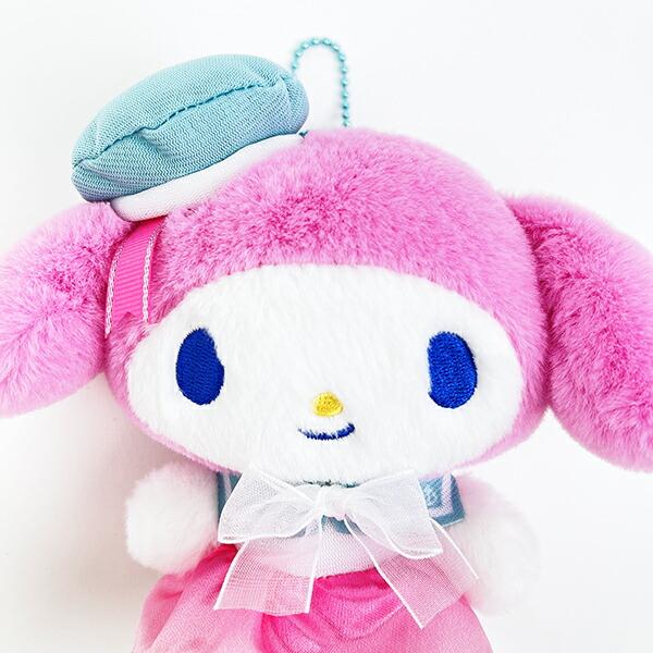 サンリオ マイメロディ ぬいぐるみマスコットキーホルダー シャーベットマリンシリーズ Sanrio 商品画像2：キャラグッズPERFECT WORLD TOKYO