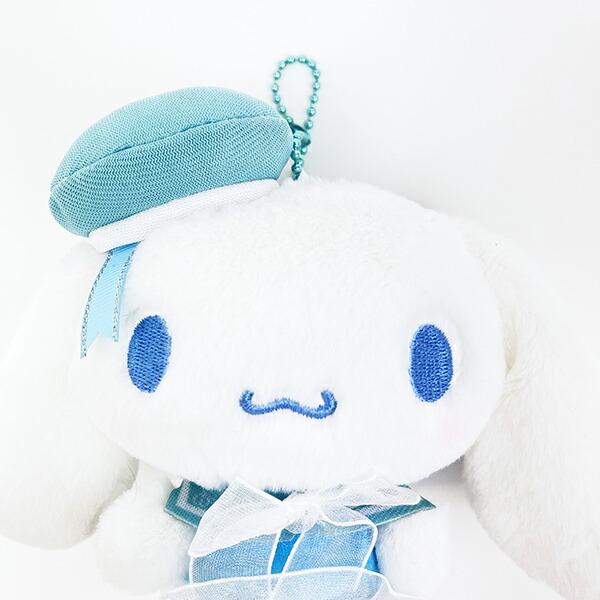サンリオ シナモロール ぬいぐるみマスコットキーホルダー シャーベットマリンシリーズ Sanrio 商品画像2：キャラグッズPERFECT WORLD TOKYO