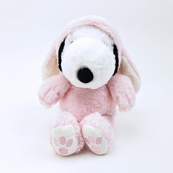 スヌーピー ロップイヤーバニー ぬいぐるみ (ピンク) SNOOPY 商品画像2：キャラグッズPERFECT WORLD TOKYO