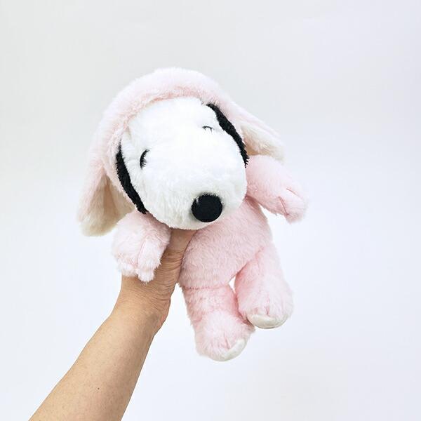 スヌーピー ロップイヤーバニー ぬいぐるみ (ピンク) SNOOPY 商品画像5：キャラグッズPERFECT WORLD TOKYO