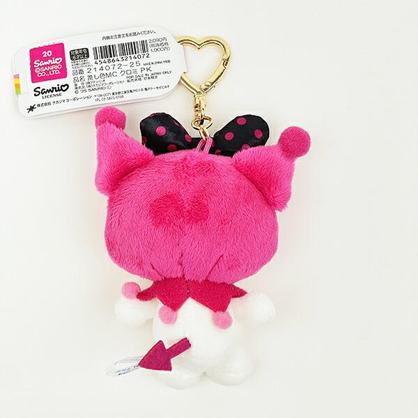 サンリオ クロミ 推し色マスコット ピンク ぬいぐるみ キーホルダー 推し活 Sanrio 商品画像3：キャラグッズPERFECT WORLD TOKYO