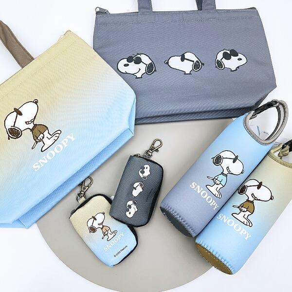 スヌーピー 保冷保温 ミニトートバッグ ランチ グラデ ジョークールシリーズ SNOOPY 商品画像6：キャラグッズPERFECT WORLD TOKYO