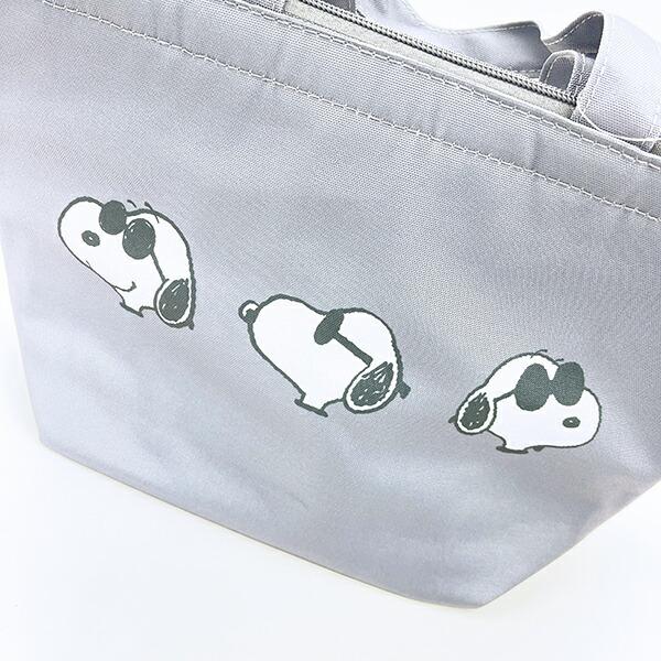 スヌーピー 保冷保温 ミニトートバッグ ランチ グラデ ジョークールシリーズ SNOOPY 商品画像2：キャラグッズPERFECT WORLD TOKYO