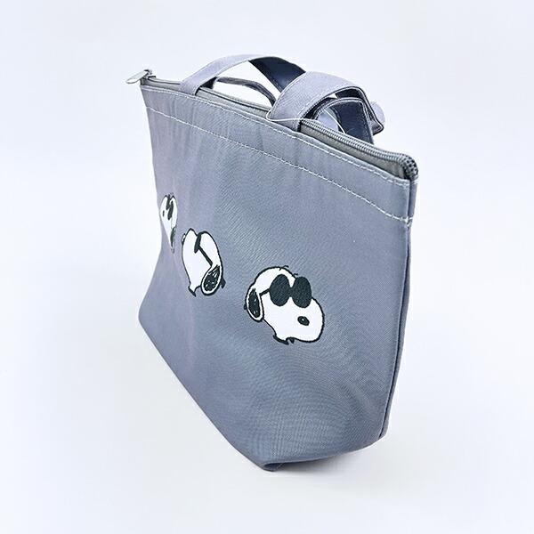 スヌーピー 保冷保温 ミニトートバッグ ランチ グラデ ジョークールシリーズ SNOOPY 商品画像3：キャラグッズPERFECT WORLD TOKYO